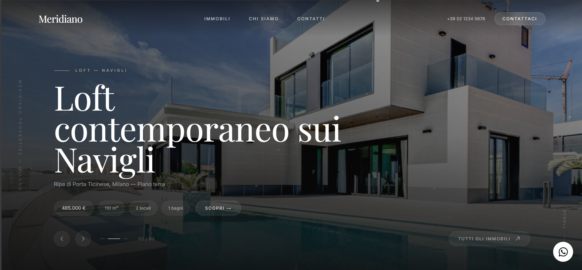 Meridiano Properties — Demo Agenzia Immobiliare